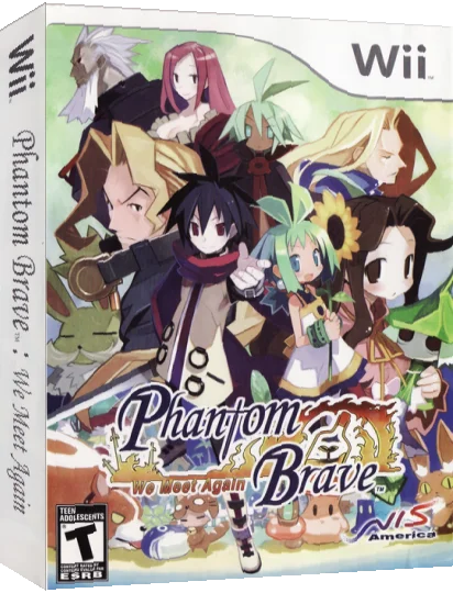 Phantom Brave Wii — box-3D (US)