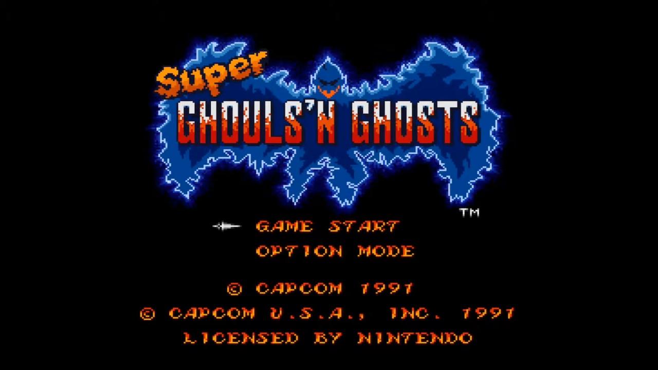 Super Ghouls'n Ghosts — sstitle (WOR)