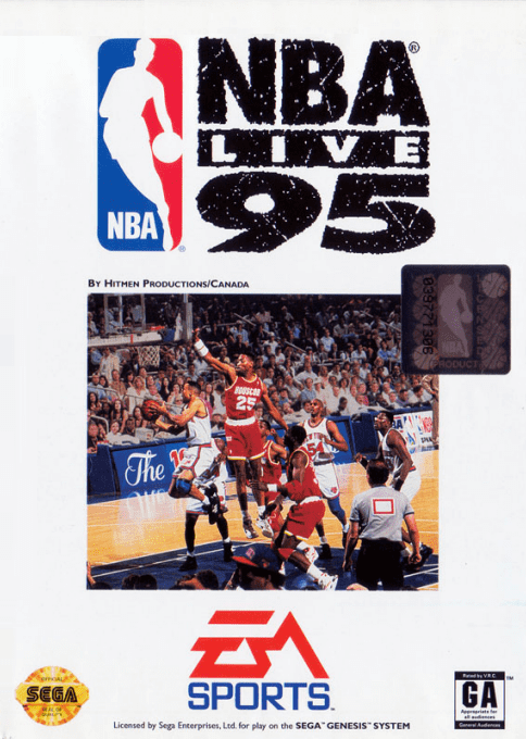 Nba Live 95 box art