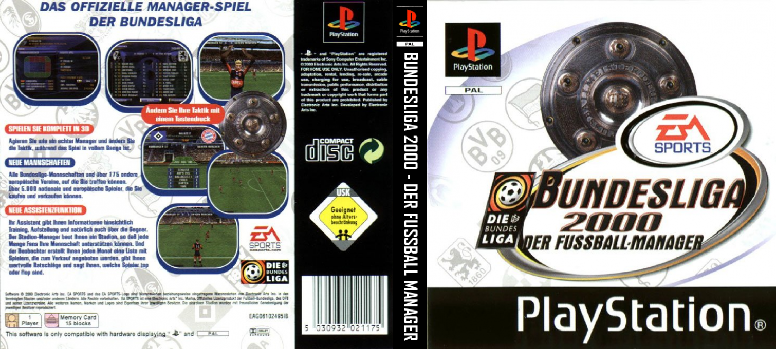 F.a. Premier League Football Manager 2000, The — box-texture (DE)