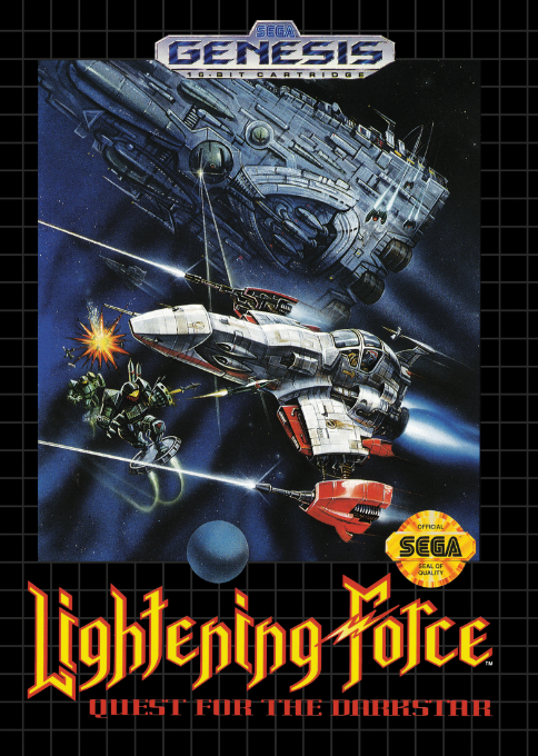 Thunder Force 4 box art