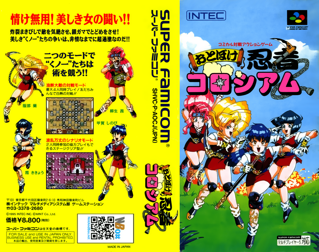 Otoboke Ninja Colosseum — box-texture (JP)