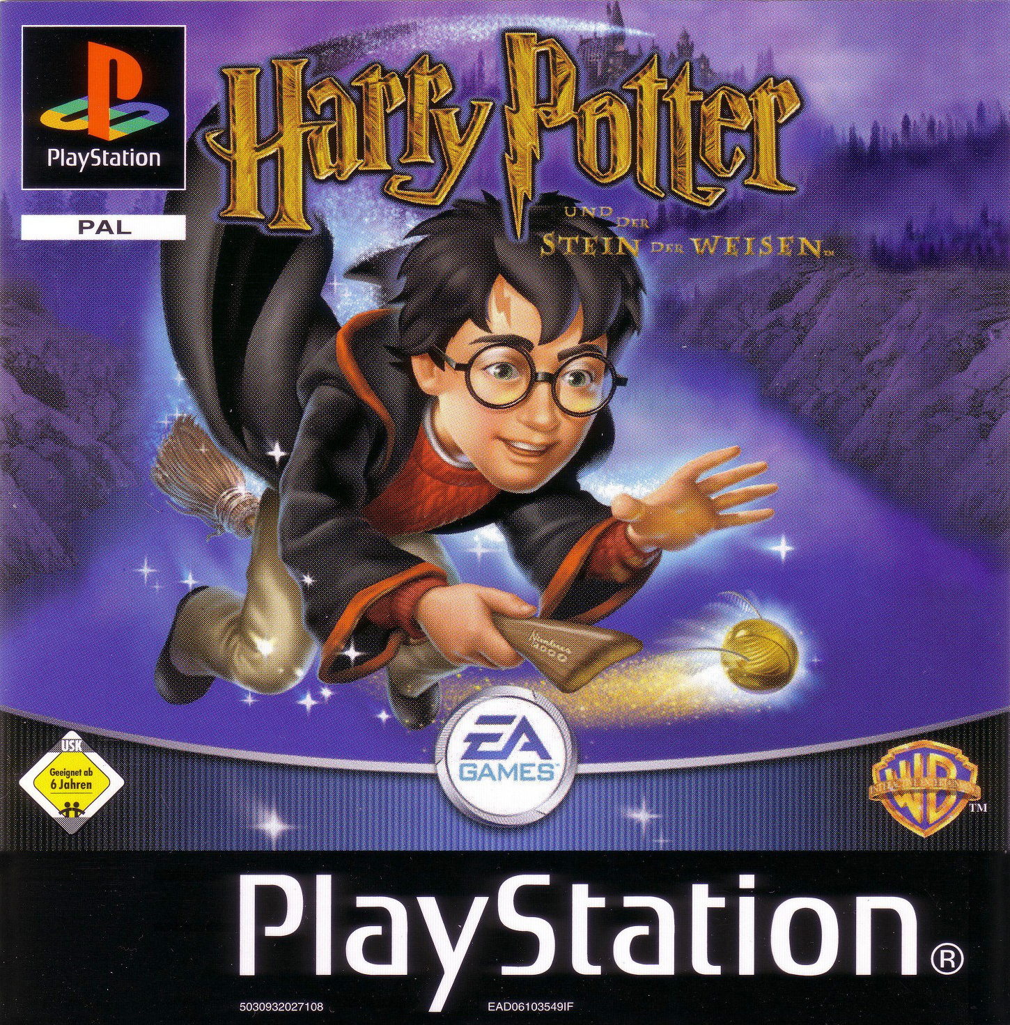 Harry Potter and the Philosopher's Stone — box-2D (DE)