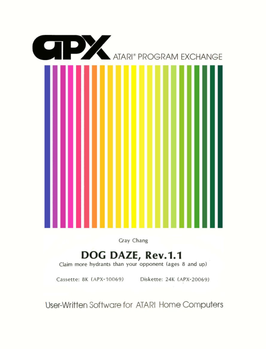 Dog Daze box art