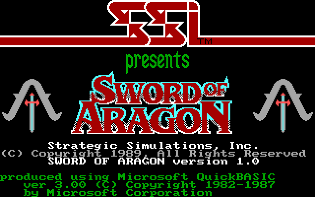 Sword Of Aragon — sstitle (US)