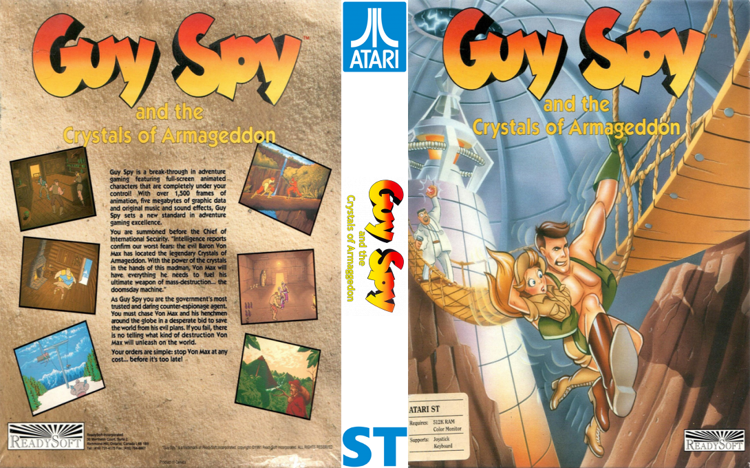 Guy Spy And The Crystals Of Armageddon — box-texture (EU)