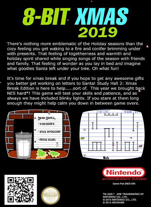 8-BIT XMAS 2019 — box-2D-back (WOR)