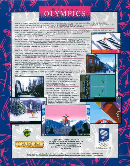 Winter Olympics — box-2D-back (EU)