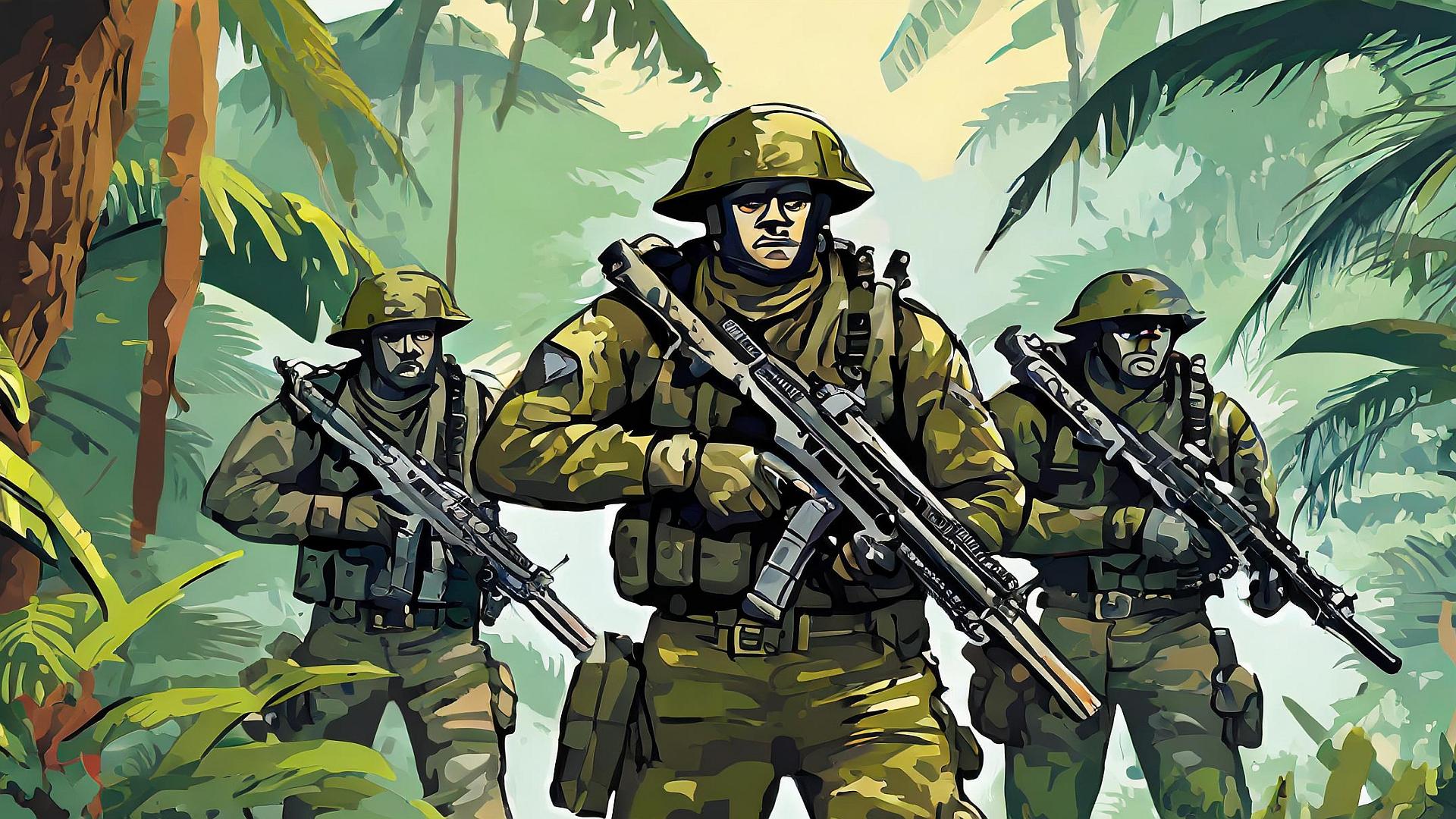 Triple Comando — fanart