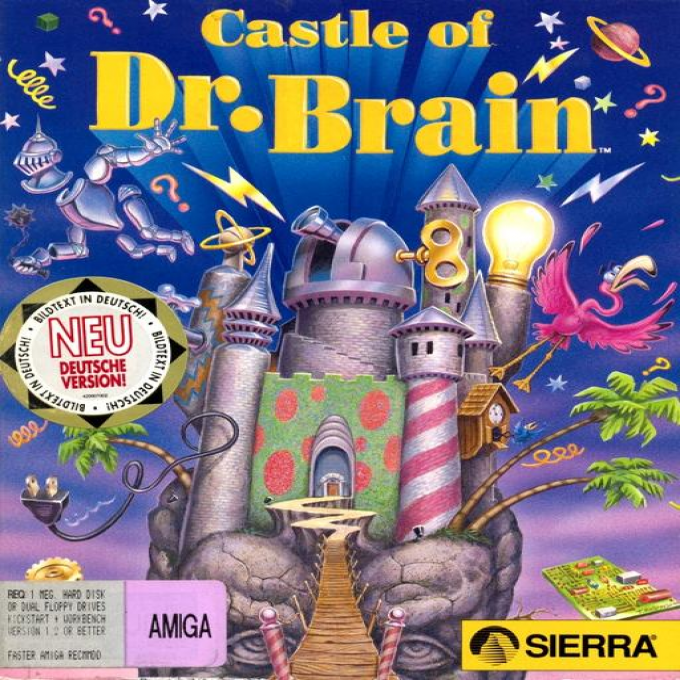 Castle of Dr. Brain box art