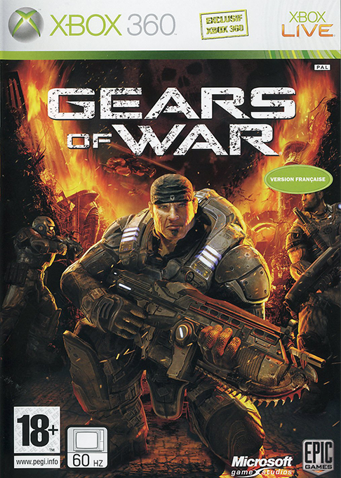 Gears of War — box-2D (FR)