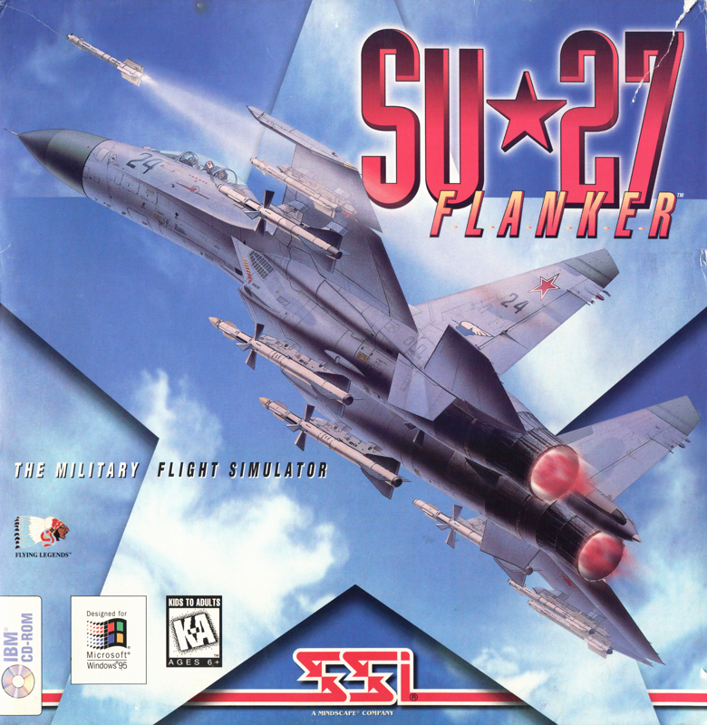 Su-27 Flanker box art