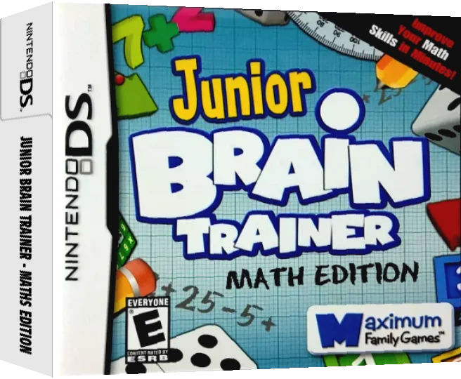 Junior Brain Trainer - Maths Edition — box-3D (US)