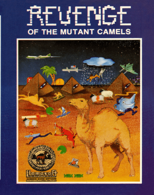 Revenge of the Mutant Camels — box-2D (EU)