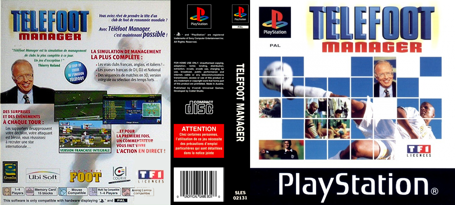 Premier Manager Ninety Nine — box-texture (FR)