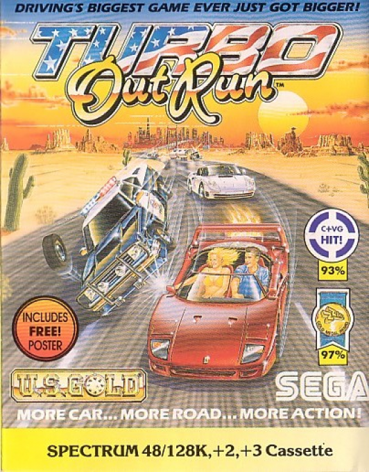 Turbo Out Run box art