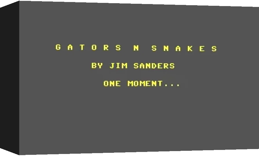 Gators 'n Snakes — box-3D (WOR)