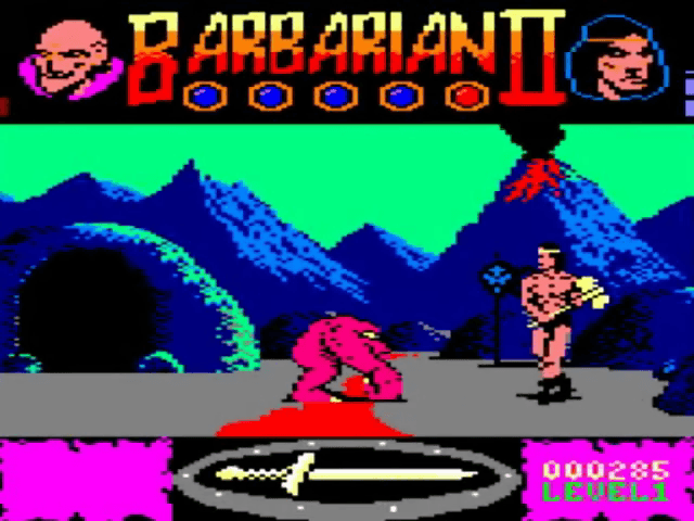 Barbarian 2 - The Dungeon Of Drax — ss (EU)