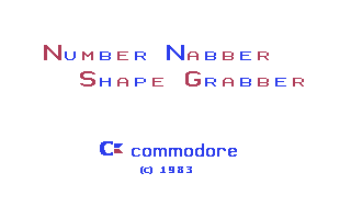 Number Nabber / Shape Grabber — sstitle (WOR)