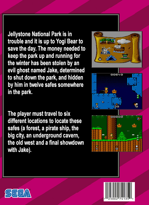 Yogi Bear in Yogi Bear's Goldrush — box-2D-back (US)