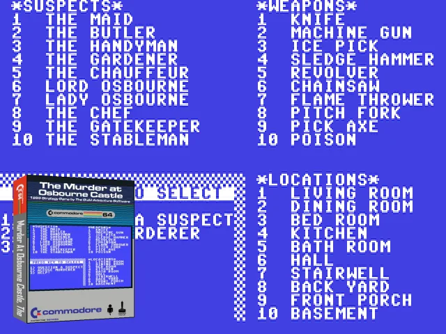 The Murder at Osbourne Castle — mixrbv2 (CUS)