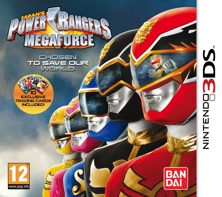 Power Rangers Megaforce — box-2D (EU)