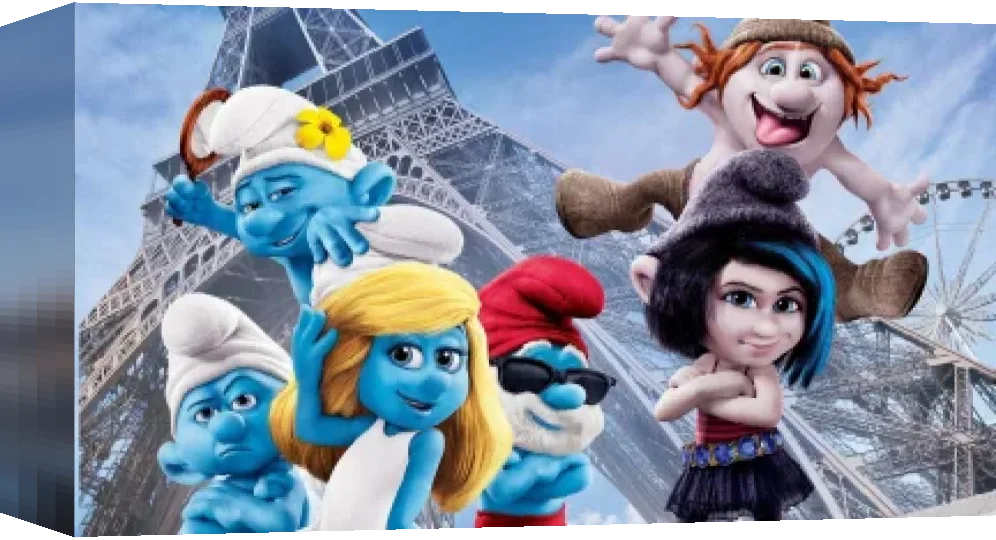 Smurfs 2, The — box-3D (EU)