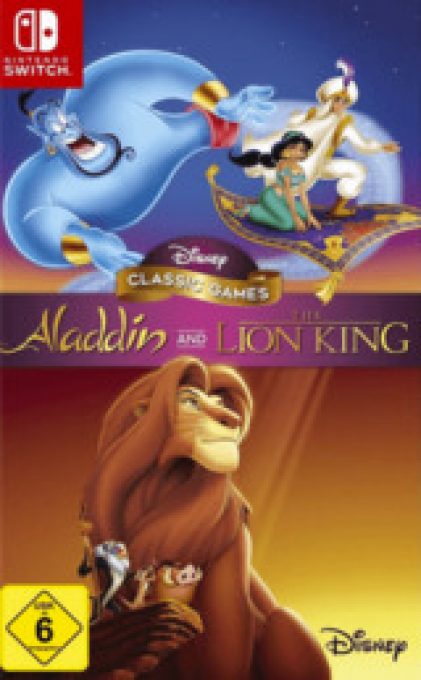 Disney Classic Games - Aladdin and the Lion King — box-2D (DE)