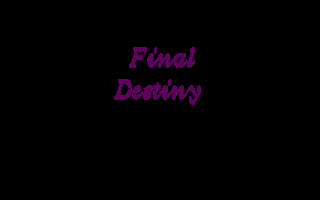 Final Destiny box art