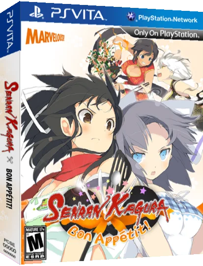 Senran Kagura - Bon Appetit! — box-3D (US)