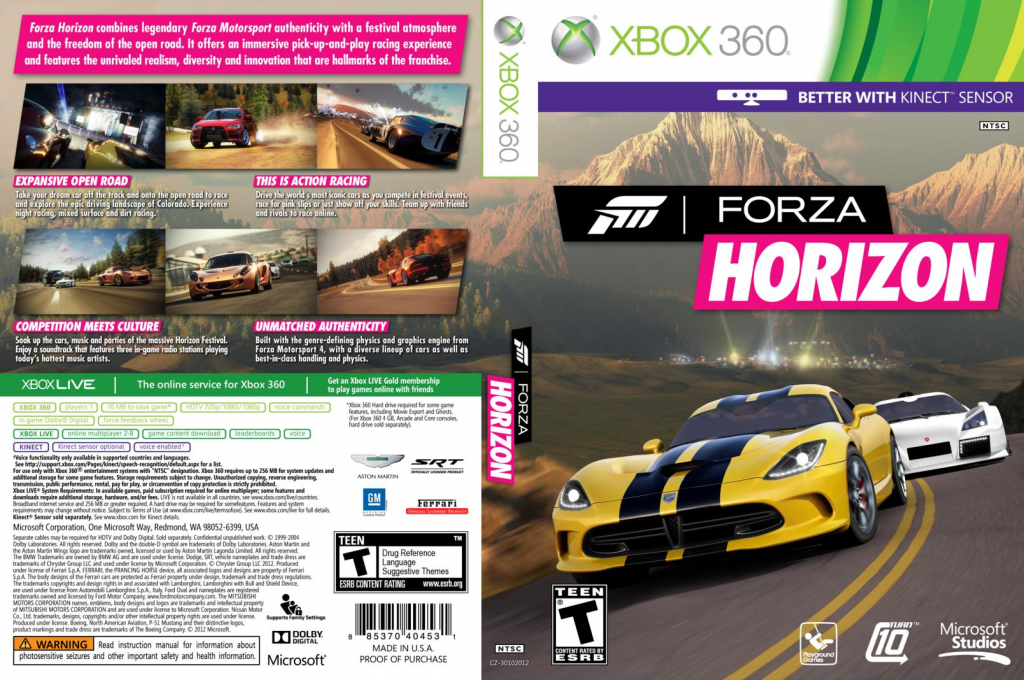 Forza Horizon — box-texture (US)