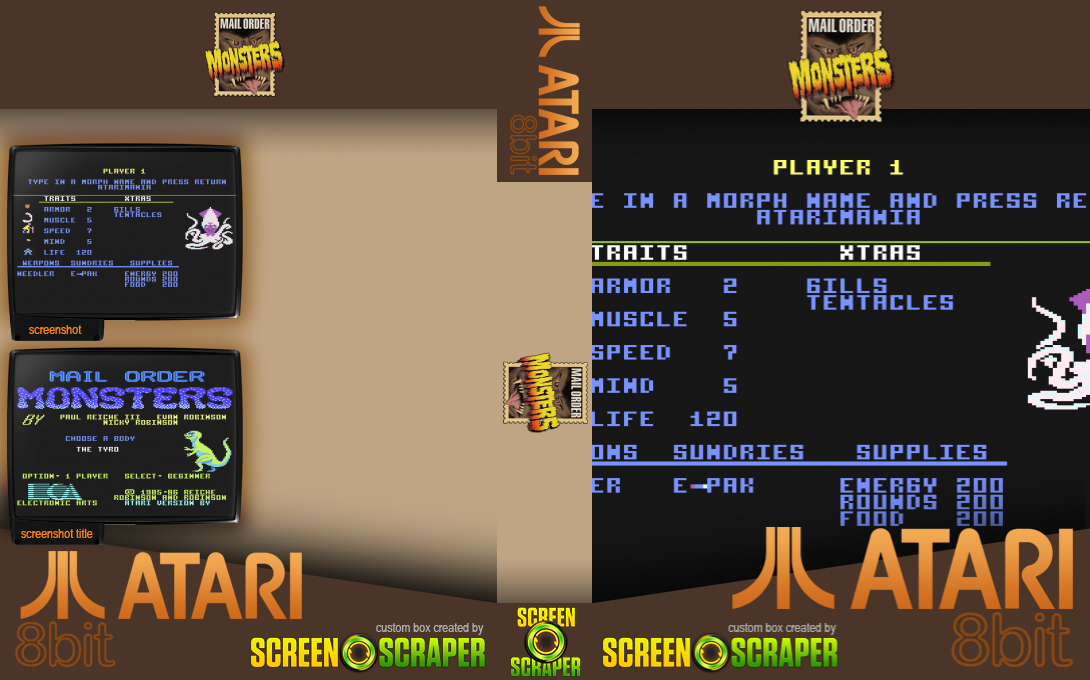 Mail Order Monsters — box-texture (SS)