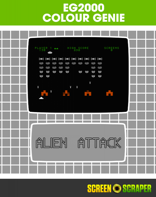 Alien Attack box art