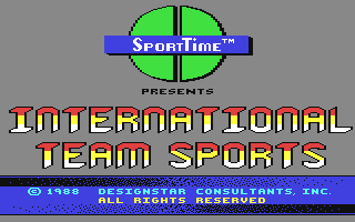 International Team Sports — sstitle (WOR)