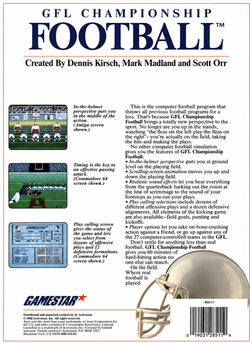 Gfl Championship Football — box-2D-back (US)