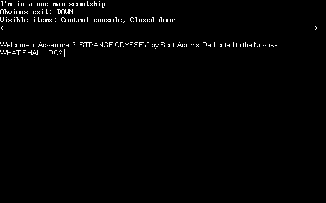 Strange Odyssey — ss (WOR)