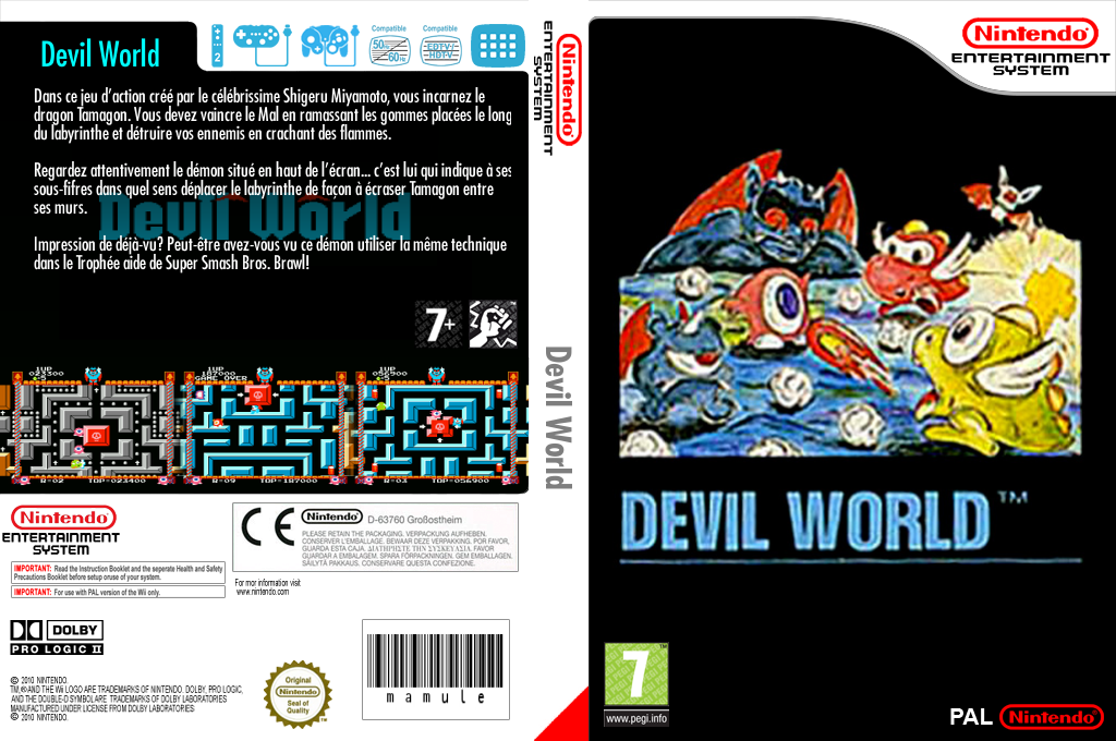 Devil World — box-texture (FR)