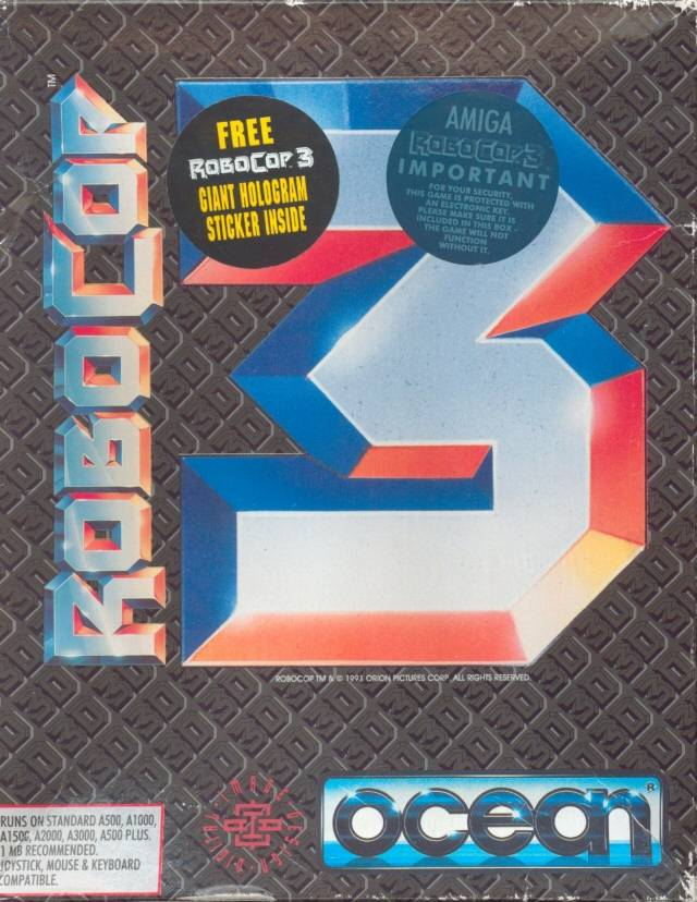 RoboCop 3 box art