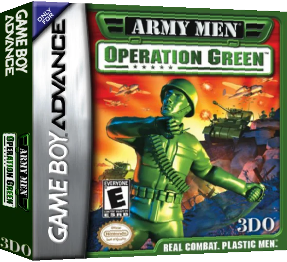 Army Men - Operation Green — box-3D (US)