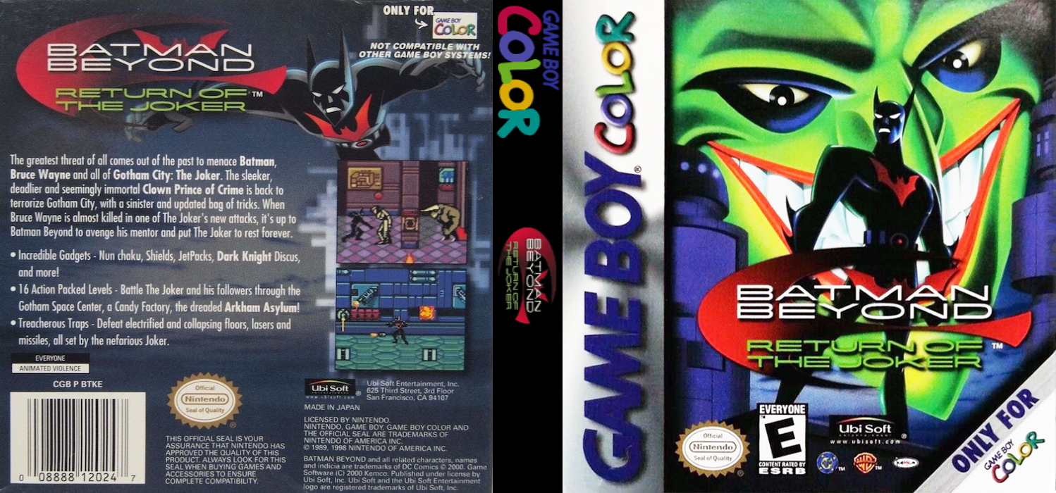 Batman of the Future : Return of the Joker — box-texture (US)