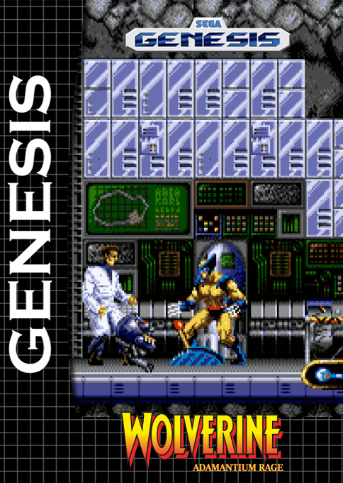 Wolverine - Adamantium Rage — box-2D (SS)