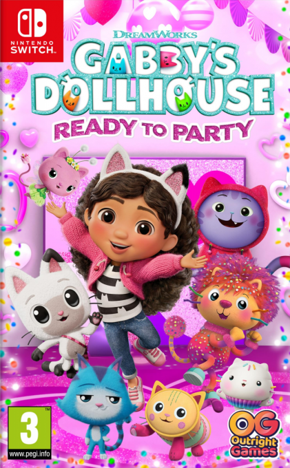 Gabby's Dollhouse - Ready to Party box art