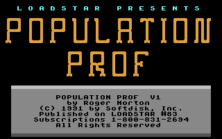 Population Prof — sstitle (WOR)