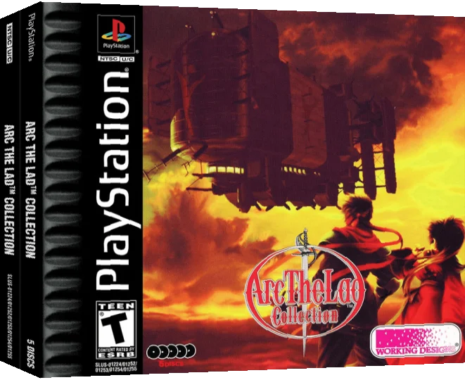 Arc The Lad Collection — box-3D (US)