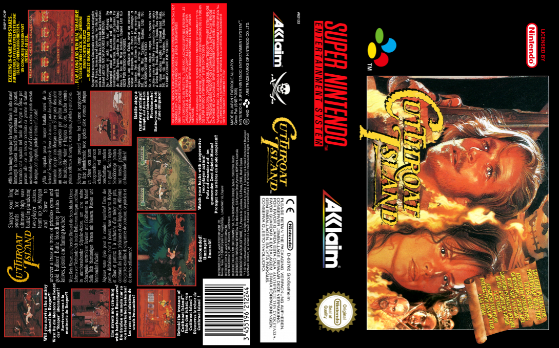 Cutthroat Island — box-texture (EU)
