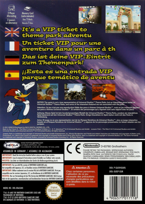 Universal Studios Japan Adventure — box-2D-back (EU)