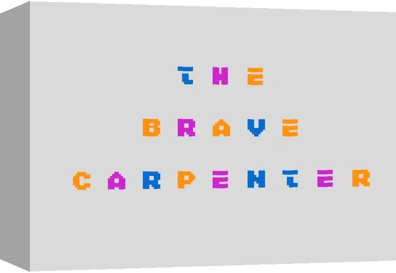 The Brave Carpenter — box-3D (WOR)