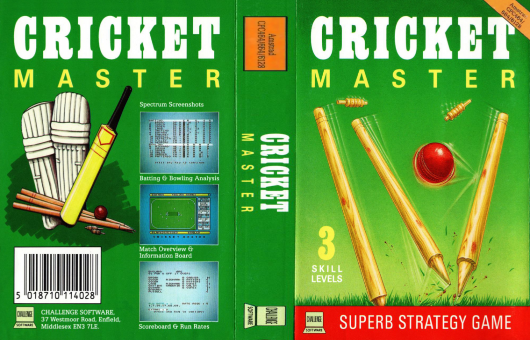 Cricket Master — box-texture (EU)