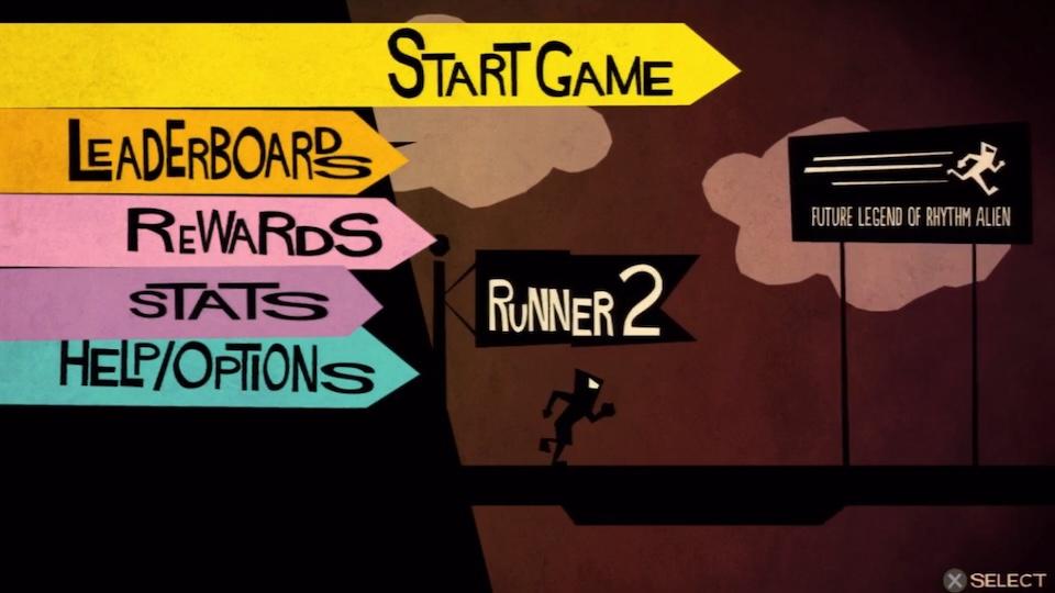 Bit.trip Presents - Runner 2 - Future Legend Of Rhythm Alien — sstitle (WOR)
