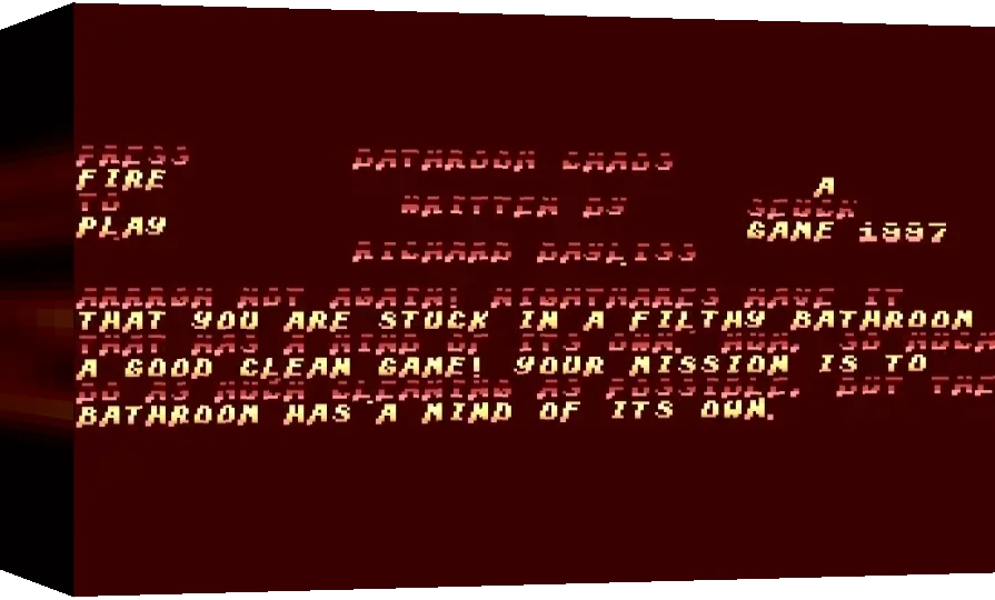Bathroom Chaos — box-3D (WOR)